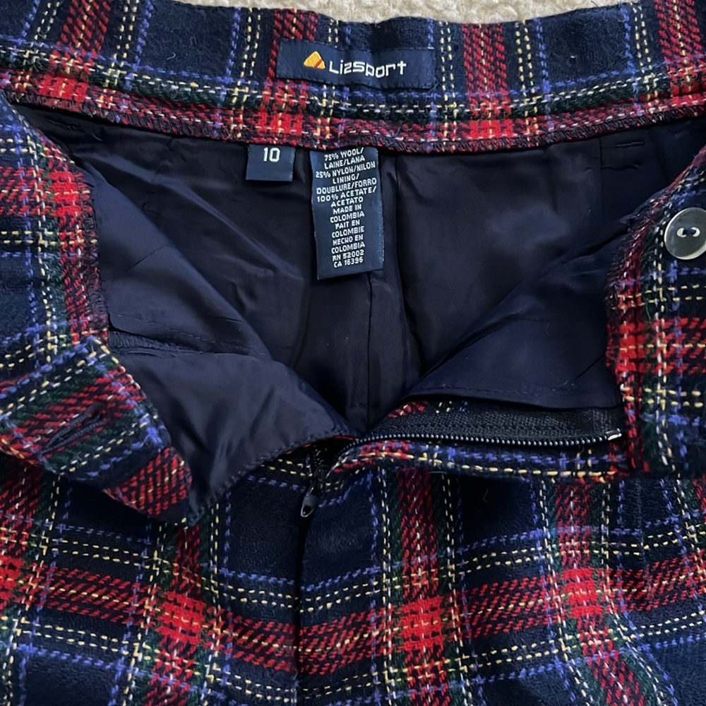 Vintage Plaid Shorts - Picture 4 of 4